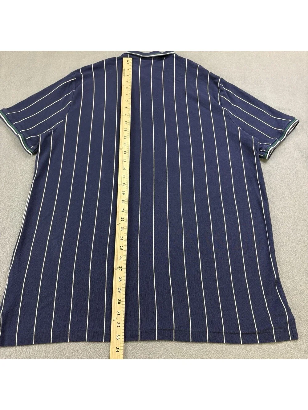 Polo Ralph Lauren Pinstripe Tennis Shirt Size 2XL